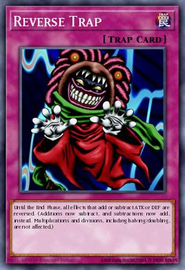 Trampa de Inversión SDK-047, carta de Yu-Gi-Oh! de Starter Deck: Kaiba