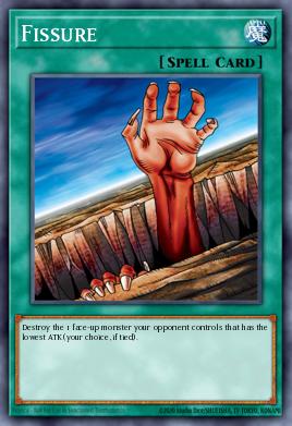 Fisura SDP-028, carta de Yu-Gi-Oh! de Starter Deck: Pegasus
