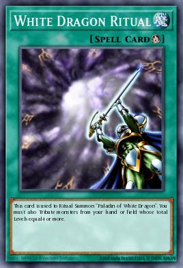 Ritual del Dragón Blanco SKE-025, carta de Yu-Gi-Oh! de Starter Deck: Kaiba Evolution