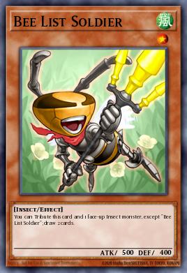 Soldado Abeja SS03-B14, carta de Yu-Gi-Oh! de Speed Duel Starter Decks: Ultimate Predators