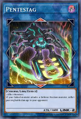 Penteciervo YS18-042, carta de Yu-Gi-Oh! de Starter Deck: Codebreaker