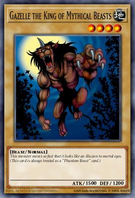 Gazelle el Rey de las Bestias Míticas YSD-001