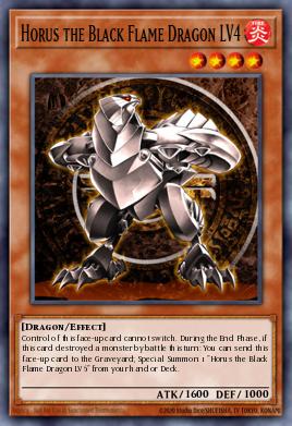 Horus el Dragón de la Llama Negra LV4 YSKR-019