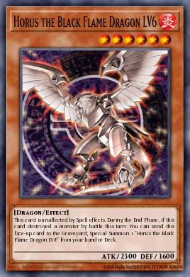 Horus el Dragón de la Llama Negra LV6 YSKR-020