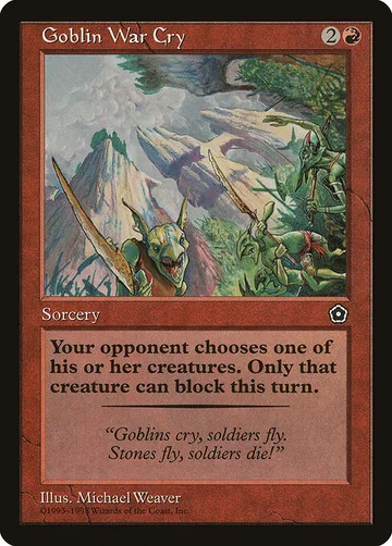Goblin War Cry 104