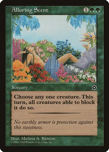 Alluring Scent 121, carta de Magic: The Gathering de Portal Second Age