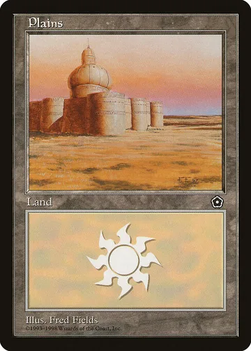 Plains 152, carta de Magic: The Gathering de Portal Second Age