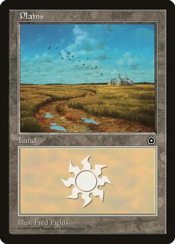 Plains 153, carta de Magic: The Gathering de Portal Second Age