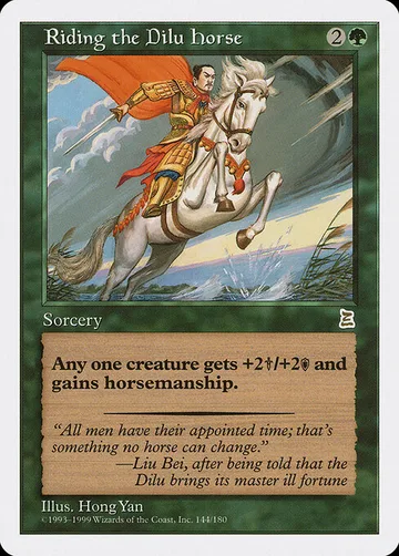 Riding the Dilu Horse 144