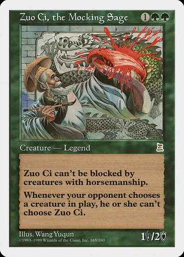 Zuo Ci, the Mocking Sage 165