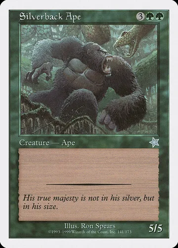 Silverback Ape 141