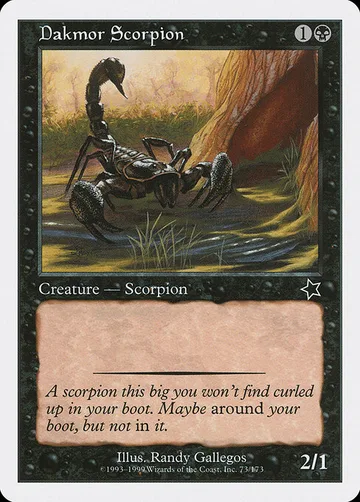 Dakmor Scorpion 73