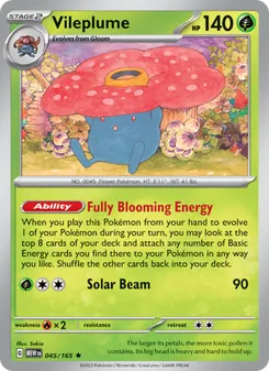 Vileplume 045/165
