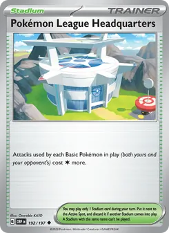 Sede de la Liga Pokémon 192/197