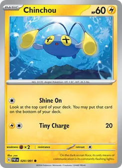 Chinchou 020/091