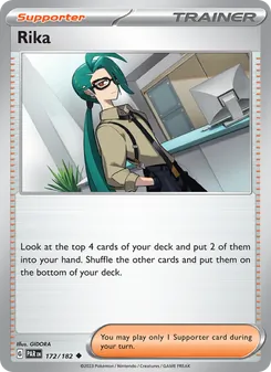 Cayena 172/182, carta de Pokémon de Brecha Paradójica