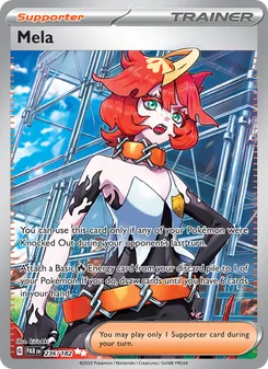 Melo 236/182, carta de Pokémon de Brecha Paradójica