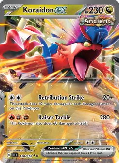 Koraidon ex 120/162