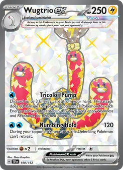 Wugtrio ex 190/162
