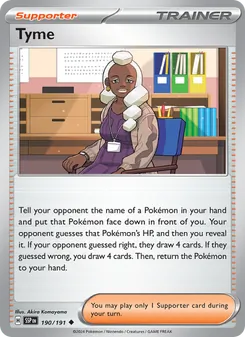 Mila 190/191, carta de Pokémon de Chispas Fulgurantes