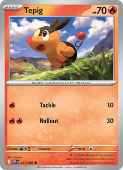 Tepig 011/086