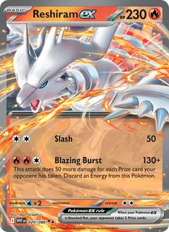 Reshiram ex 020/086