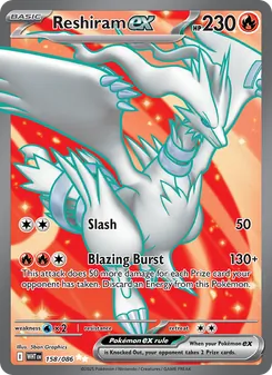 Reshiram ex 158/086