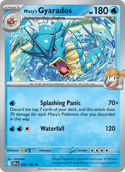 Gyarados de Misty