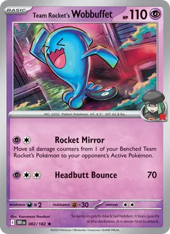 Wobbuffet del Team Rocket