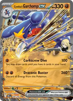 Garchomp ex de Cintia