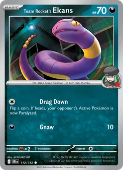 Ekans del Team Rocket