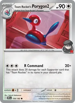 Porygon2 del Team Rocket