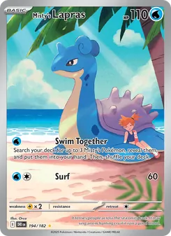 Lapras de Misty