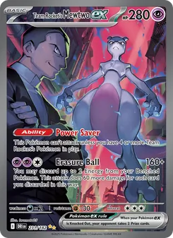 Mewtwo ex del Team Rocket