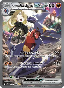 Garchomp ex de Cintia