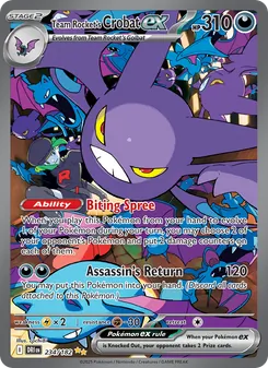 Crobat ex del Team Rocket