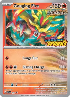 Flamariete 151/225, carta de Pokémon de SVP Black Star Promos