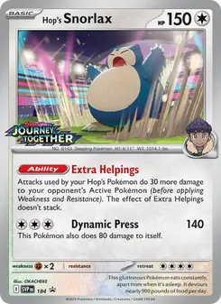 Snorlax de Paul 184/225