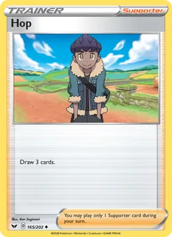 Paul 165/202, carta de Pokémon de Espada y Escudo