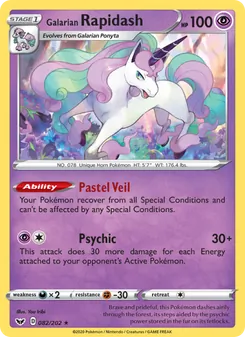 Rapidash de Galar