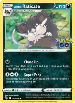 Raticate de Alola 042/078