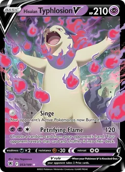 Typhlosion de Hisui V 053/189