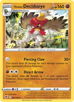 Decidueye de Hisui 082/189