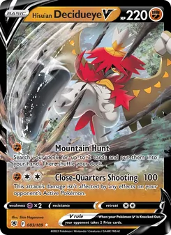 Decidueye de Hisui V 083/189