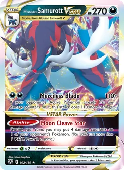 Samurott de Hisui V-ASTRO