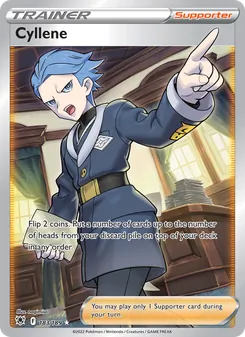Selena 183/189, carta de Pokémon de Resplandor Astral