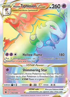 Typhlosion de Hisui V-ASTRO