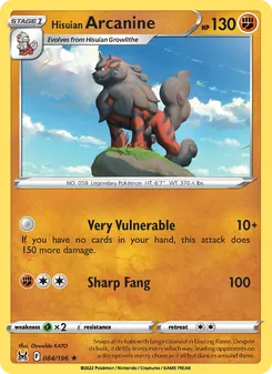 Arcanine de Hisui