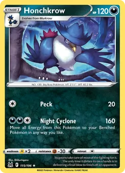 Honchkrow 115/196