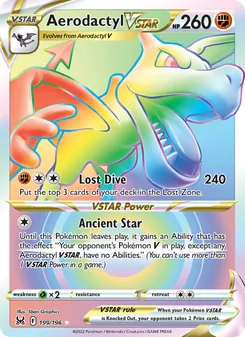 Aerodactyl V-ASTRO 199/196